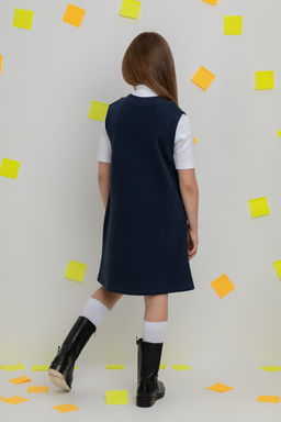 К 5817/индиго платье для дев - Crockid фото 5