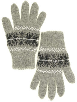 Перчатки женские "Орнамент с зигзагом" 5318-7