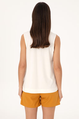 Kad_n Krem Kolsuz V Yaka Ti__rt Sepette S_rpriz _ndirim - U.s. polo assn фото 5