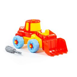 Конструктор-транспорт Погрузчик (20 элементов) (в пакете) - Полесье фото 6