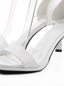 08-A78F-620D WHITE Босоножки женские (натуральная кожа)