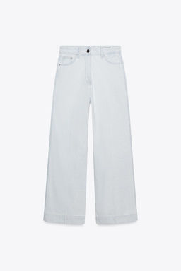 ZW COLLECTION LOOSE HIGH-WAIST JEANS - Zara фото 3