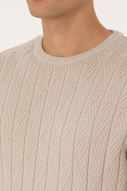 Erkek Slim Fit Bisiklet Yaka Ta_ Kazak - U.s. polo assn фото 7