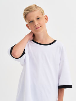 Белая футболка для мальчика - Kogankids фото 20