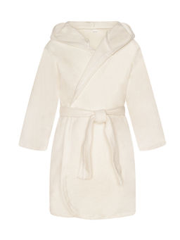 Халат детский молочный