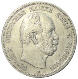 5 марок 1876 года В Германия (Пруссия)