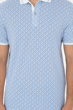 Мужская голубая футболка - U.s. polo assn фото 6