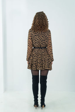 Платье Дэнис (леопардовый)* - Nadi bordo фото 5