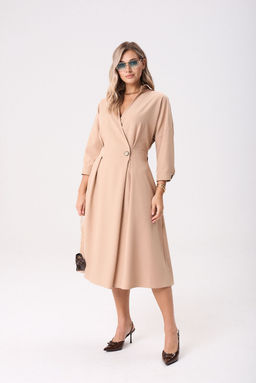 Платье Anastasia 1229.1 бежевый фото 6