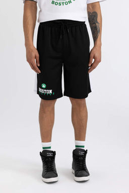 DeFactoFit Короткие шорты из плотной ткани свободного покроя NBA Boston Celtics  фото 4
