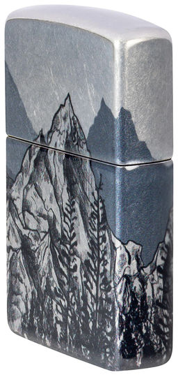 Зажигалка ZIPPO Набросок горы | Mountain Sketch 46280  фото 7