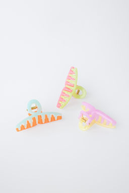 PACK TRES PINZAS NUDO / Multicolor - Zara фото 2