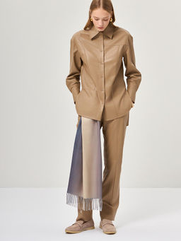 Палантин жен. виск+шерсть 70х180 LSZ33-638-11