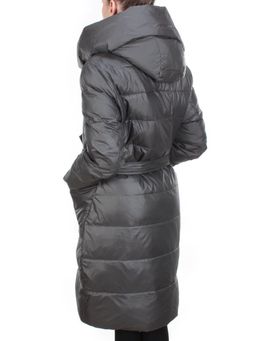 2237 DARK GRAY Пальто женское зимнее AKIDSEFRS (200 гр. холлофайбера) - Fashion фото 4