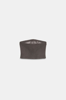 CORSET-STYLE BUSTIER TOP - Zara фото 8