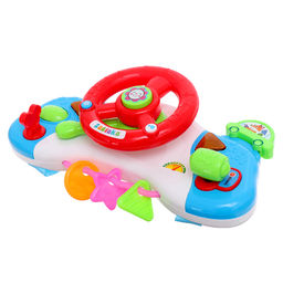 Музыкальный руль-подвеска «Весело рулим!», звук, свет, цвета МИКС