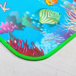 Игровой коврик для детей на фольгированной основе Морское путешествие, размер 180х150x0, 5 см, Крошка Я  фото 4