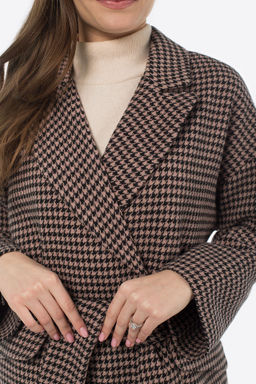 Пальто женское демисезонное (пояс) - El podio фото 6