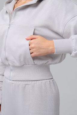 Арт. 2539/2  Костюм женский с брюками 42-48 (4 шт) Цвет:бежевый