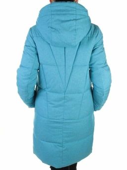 350 LT. BLUE Пальто женское зимнее (200 гр. холлофайбера) - Fashion фото 7