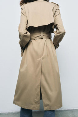 WATER-REPELLENT TRENCH COAT, ZW COLLECTION - Zara фото 3