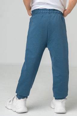 Брюки для мальчика из футера двухнитки Bonito - Happy fox фото 4