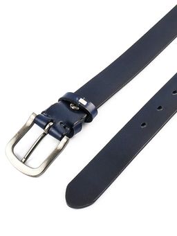 Мужской кожаный ремень Dierhoff ДРК 3052/2-30 Синий - Sergio valentini фото 8