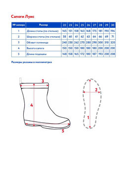 Резиновые сапоги д/мал. Луис - Oldos фото 6