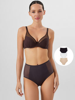 Трусы макси женские в наборе, 3 шт