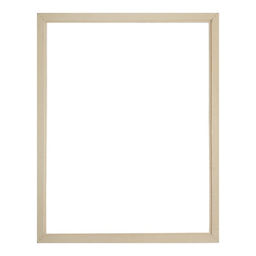 Рама для картин (зеркал) 70 х 90 х 4 см, дерево "Версаль", бело-золотая