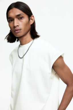 Camiseta sin mangas boxy Oversized Fit - H&m фото 6