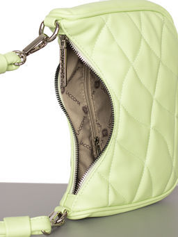 LACCOMA сумка Амира-Ф826-мятный эко кожа хлопок  фото 8