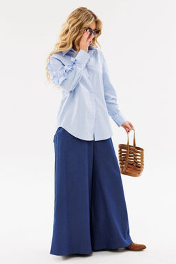 Рубашка AmberA 1097 голубой