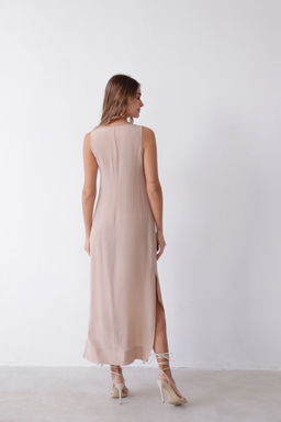 10306 Платье в полоску кремовое - Martichelli фото 2