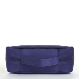 Косметичка - органайзер дорожная на молнии, с карманом, синяя - Simaland фото 2
