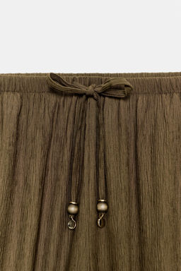 PANTAL?N FLUIDO RECTO / Oliva