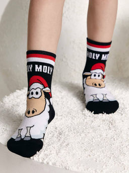 Носки дет. NEW YEAR 21С-67СП,р. 13-14 - 651 черный