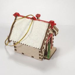 Елочные игрушки: Зимняя избушка 0000 - Idh фото 4