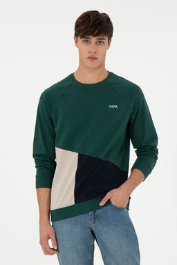 Мужской темно-зеленый свитшот Неожиданная скидка в корзине - U.s. polo assn фото 8