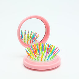 Набор Котики, косметичка, расчёска, наклейки для ногтей, 2 резинки, анкета для девочек А6, МИКС - Simaland фото 6