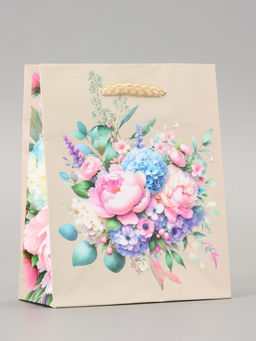 Цена за 4 шт. Пакет подарочный ламинированный «Чудеса» 11.5×14.5×6.5 см