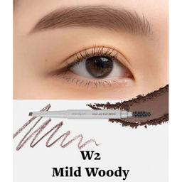 Карандаш для бровей Rom&Nd Han All Flat Brow Mild Woody 10 г фото 2