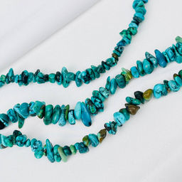 Бусины для украшений из Бирюзы крошка 41 см