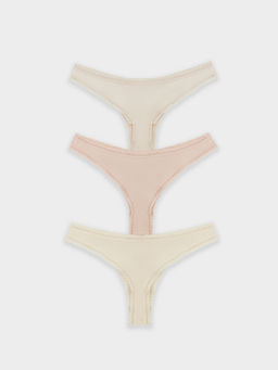 Трусы бразилиана женские в наборе, 3 шт - Mark formelle фото 9