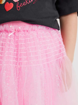 ACOOLA / Юбка детская для девочек Kaira розовый фото 6