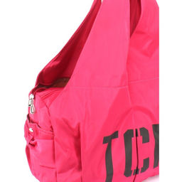 Сумка женская текстиль BoBo-0688 (touch), 1отд, 3внут, 6внеш/карм, фуксия 255874  фото 4