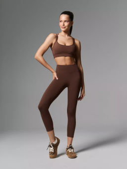 Леггинсы 7/8 с широким поясом - NEVERLATE фото 5