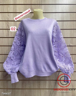 Кофта женская с объемными рукавом - Bruno фото 2