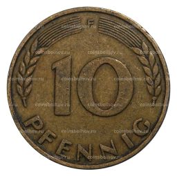 10 пфеннигов 1949 года F Германия