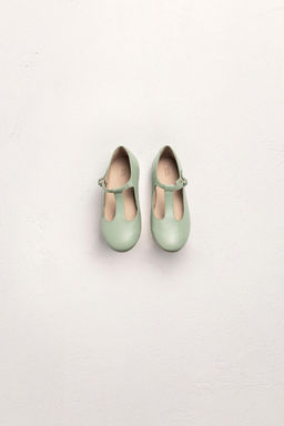 T-BAR LEATHER BALLET FLATS LIMITED EDITION - Zara фото 8